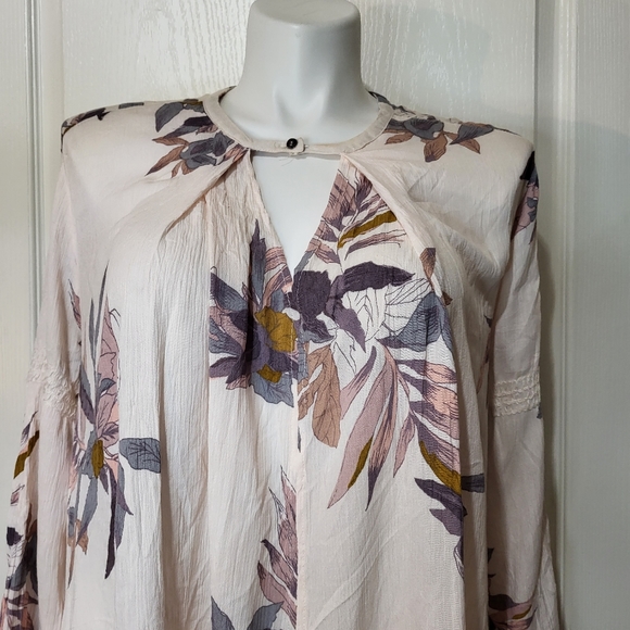 Free People Floral Boho  Tunic Dress - Picture 3 of 11